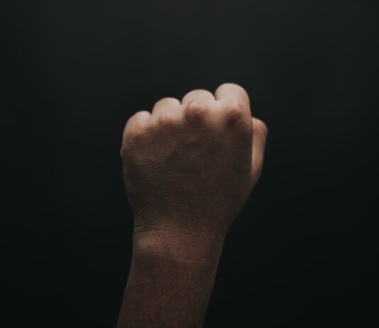Vital Sign right human fist